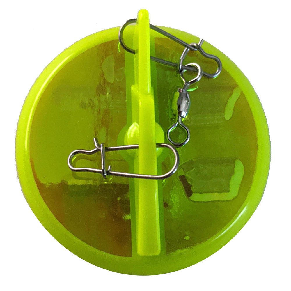 Luhr-Jensen 2-1/4" Dipsy Diver - Chartreuse/Silver Bottom Moon Jelly [5560-030-2509]