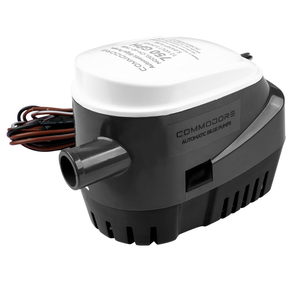 Commodore 750 GPH 60 Series Automatic Bilge Pump - 12V [CM-60-750B]