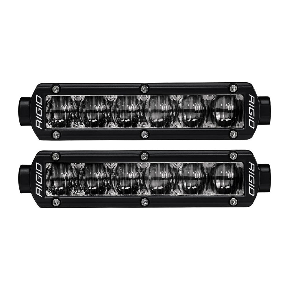 RIGID Industries SR-Series 6" SAE Fog Light - Compliant Pair [906703]