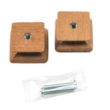 Whitecap Teak Square Drawer Knob - 1-1/8" - 2 Pack [60130-A]