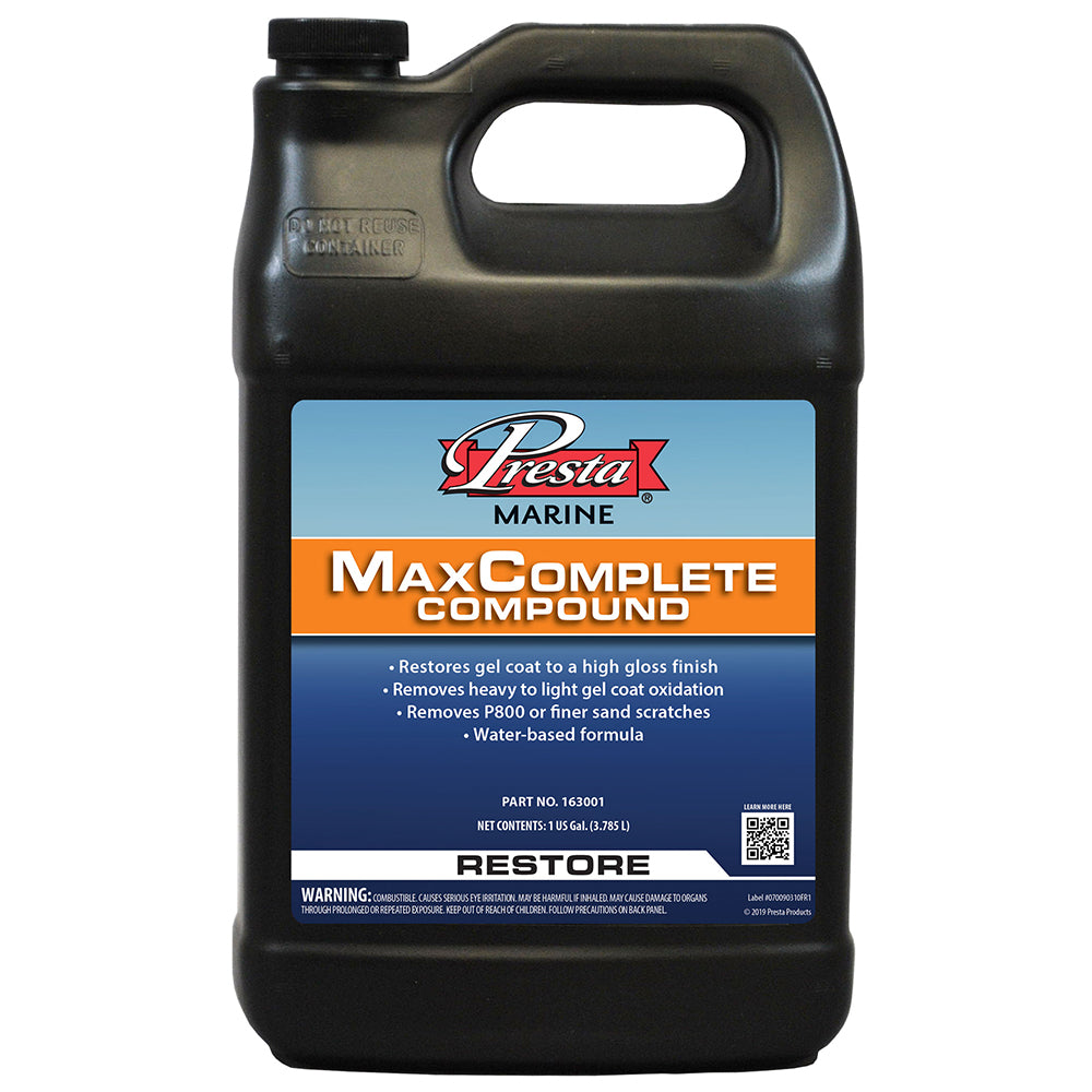 Presta MaxComplete Compound - 1-Gallon [163001]