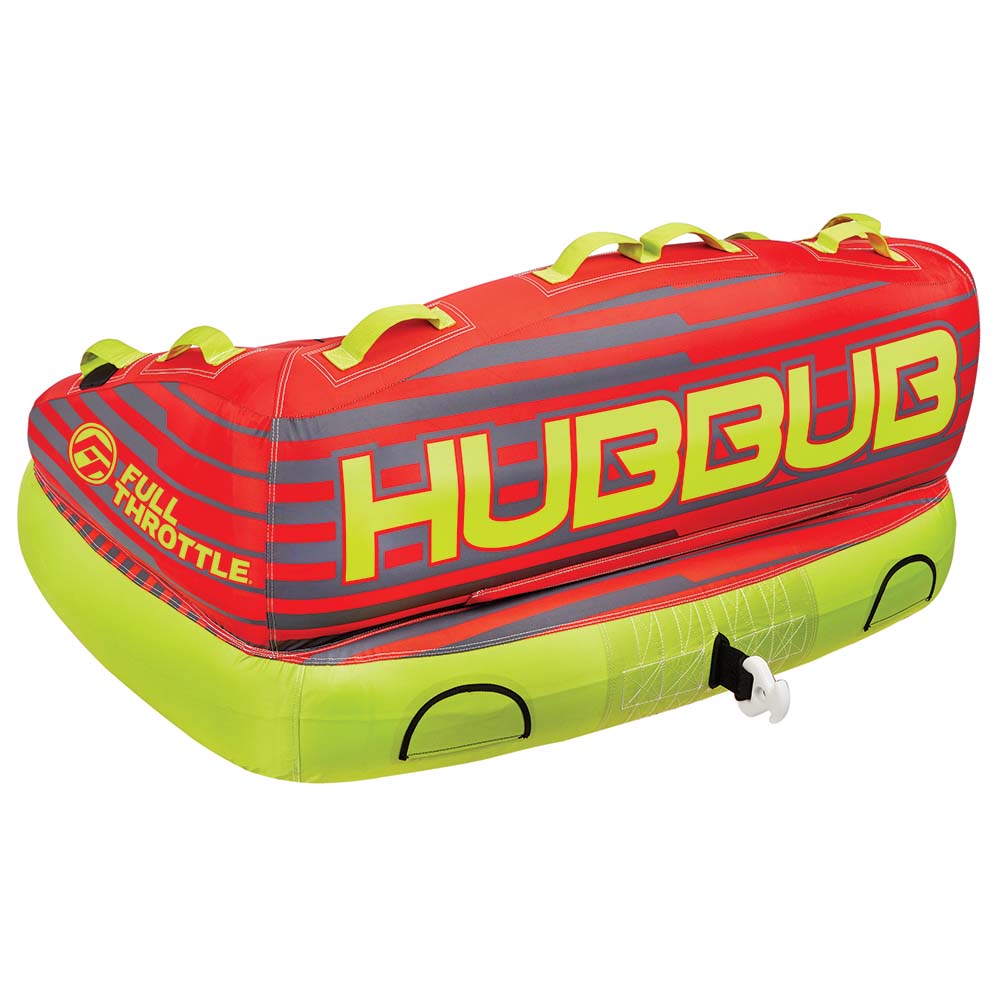 Full Throttle Hubbub 2 Towable Tube - 2 Rider - Red [303400-100-002-21]